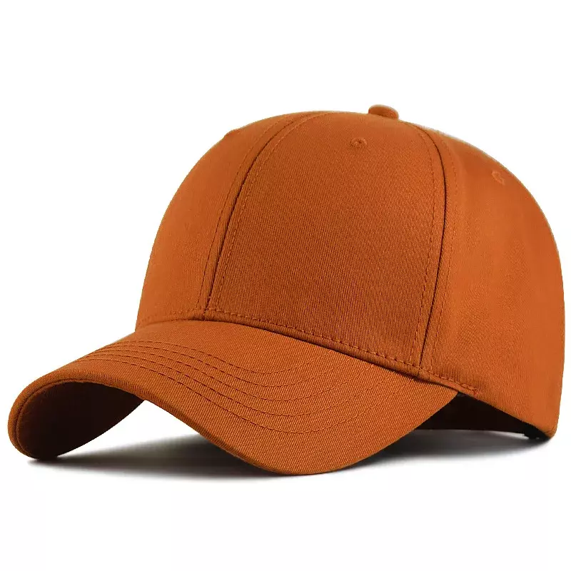 男性と女性のための大きなヘッド付きの調節可能な野球帽,大きなバイザー付きの調節可能な帽子,特大,ロープロファイル,10色