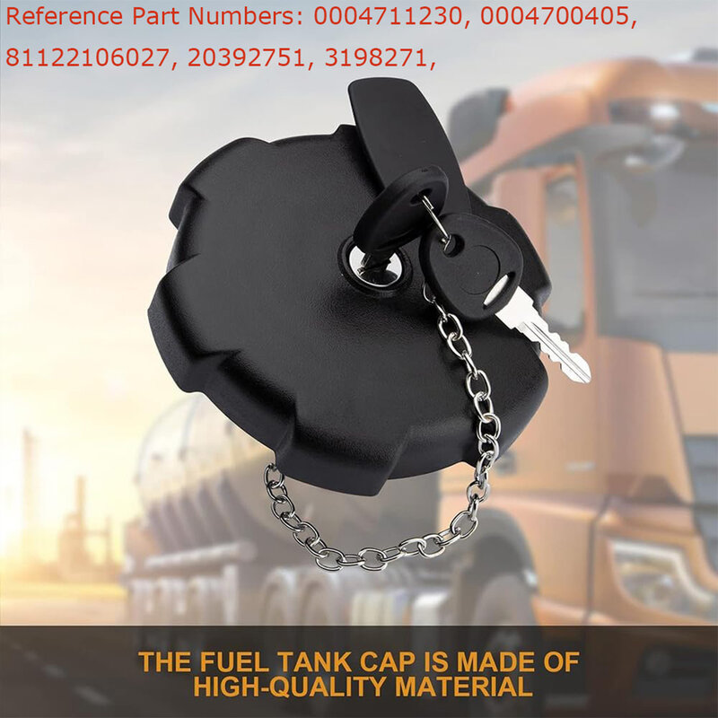 Fuel Tank Cover Gas Cap Cover Tank Cap Gas Cap Cap With Lock Keys 81122106027 20392751 Durable