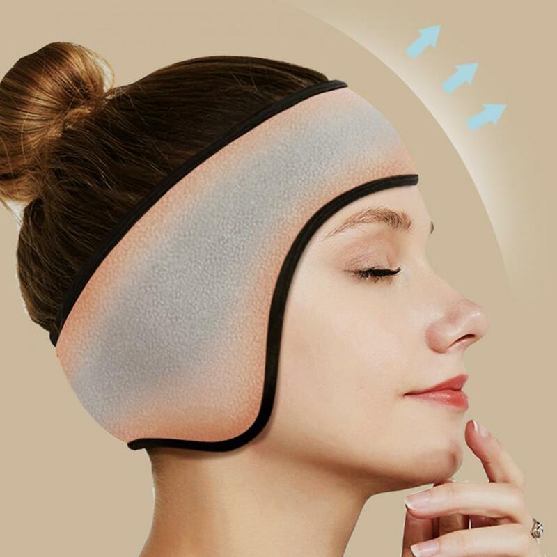 Winter Thicken Earmuffs Adjustable Windproof Thermal Earmuffs with Fastener Tape for Winter Super Soft High Elastic for Weather