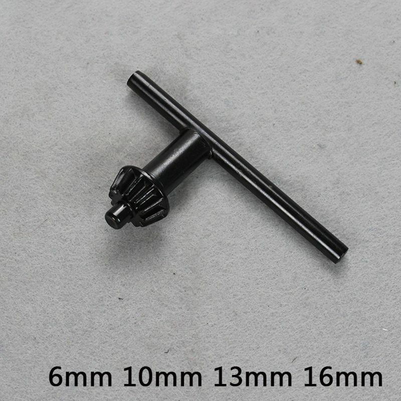 Electric Hand Drill Chuck Wrench Tool Part Drill Chuck Keys Applicable To 6mm 10mm 13mm 16mm Drill Chuck With Gum Cover