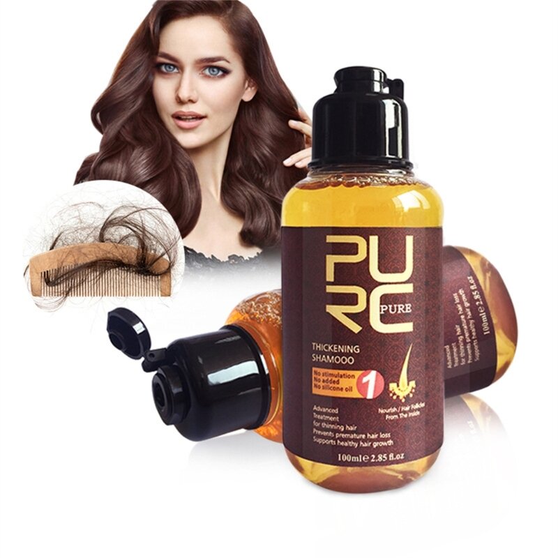 Q1QD Питательный шампунь для удаления перхоти и волос для восстановления поврежденной кожи головы 100 мл