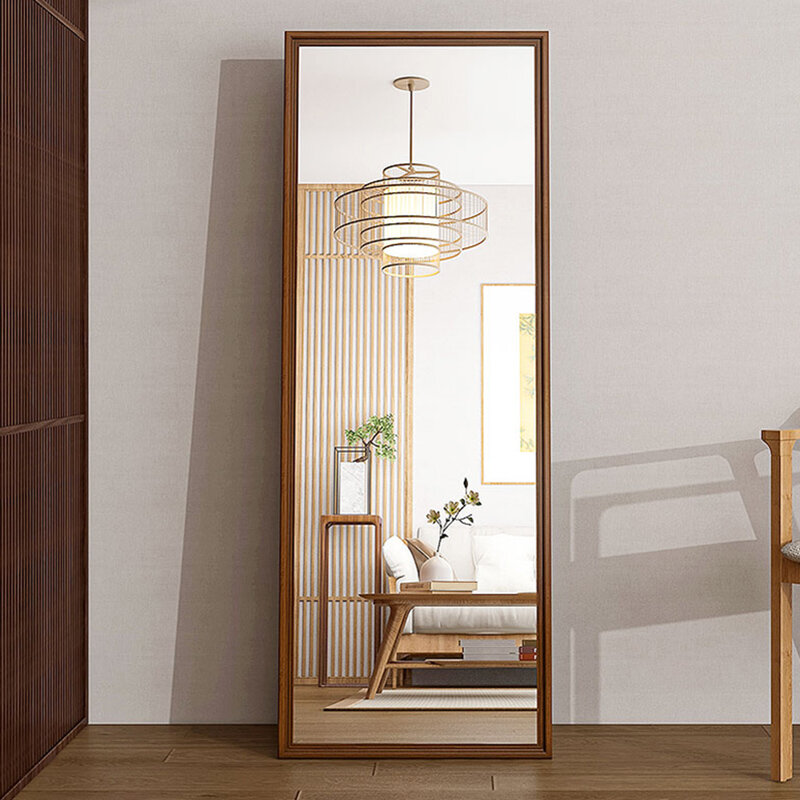 Настенное зеркало, кавайное винтажное зеркало на все тело, в эстетике спальни, в скандинавском стиле, украшение для дома