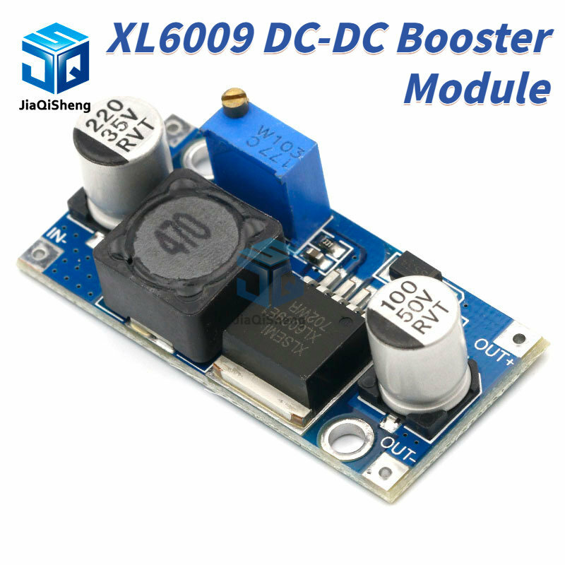 XL6009 DC-DC 부스터 모듈 전원 모듈 출력 조절 가능 슈퍼 LM2577 스텝 업 모듈