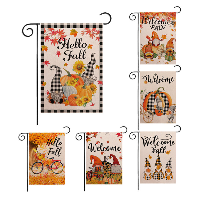 Thanksgiving Garden Flags Well Made Holiday Decor for Thanksgiving Fall Decoration