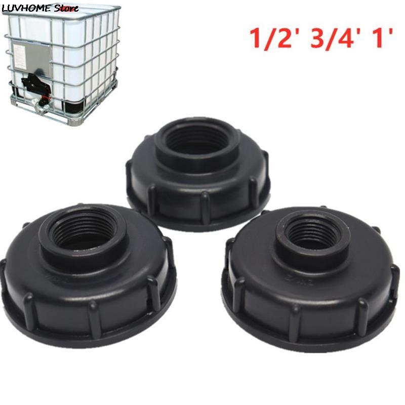 Durable Ibc Tank Fittings S60X6 Coarse Threaded Cap 60MM Female Thread To 1/2 ", 3/4", 1 "Adapter Connector
