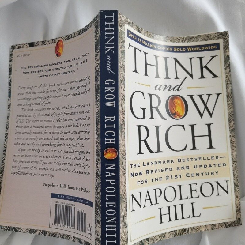 فكر ونمو غنيا من قبل بيير هيل ، الأكثر مبيعا المعلم الآن ، تحديث وتحديث كتاب للقرن 20th