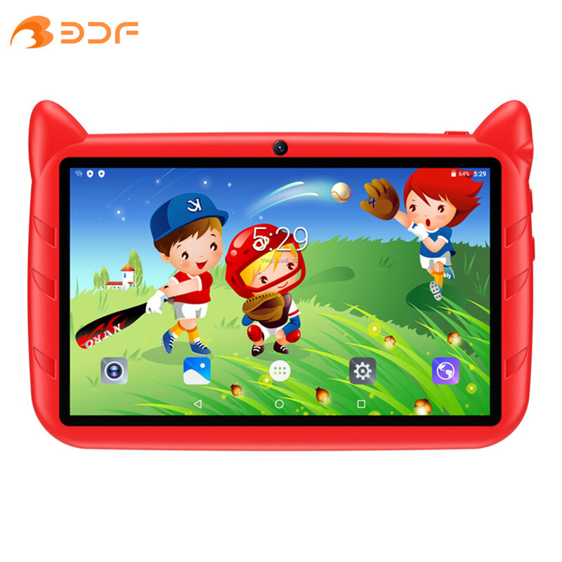 Quad Core Learning Tablet para Crianças, Tablets Android, Câmeras Duplas, Google, Novo, WiFi, 2GB de RAM, 32GB ROM, 7 pol, 5G, 4000mAh, 2023