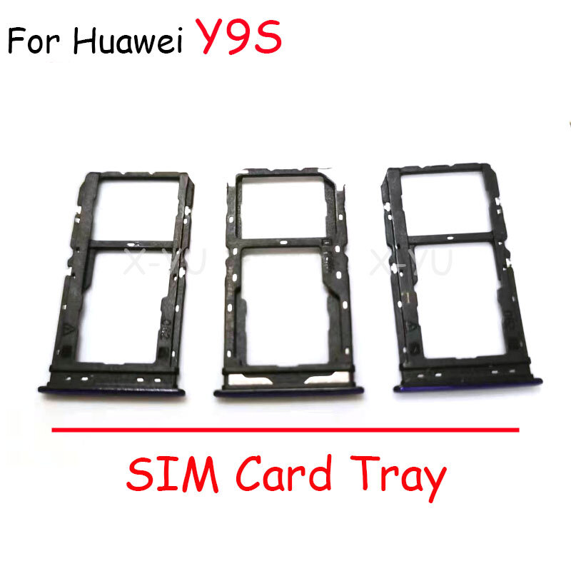 For Huawei Y6S Y8S Y9S Sim & SD Card Tray Holder Slot Adapter Replacement Part