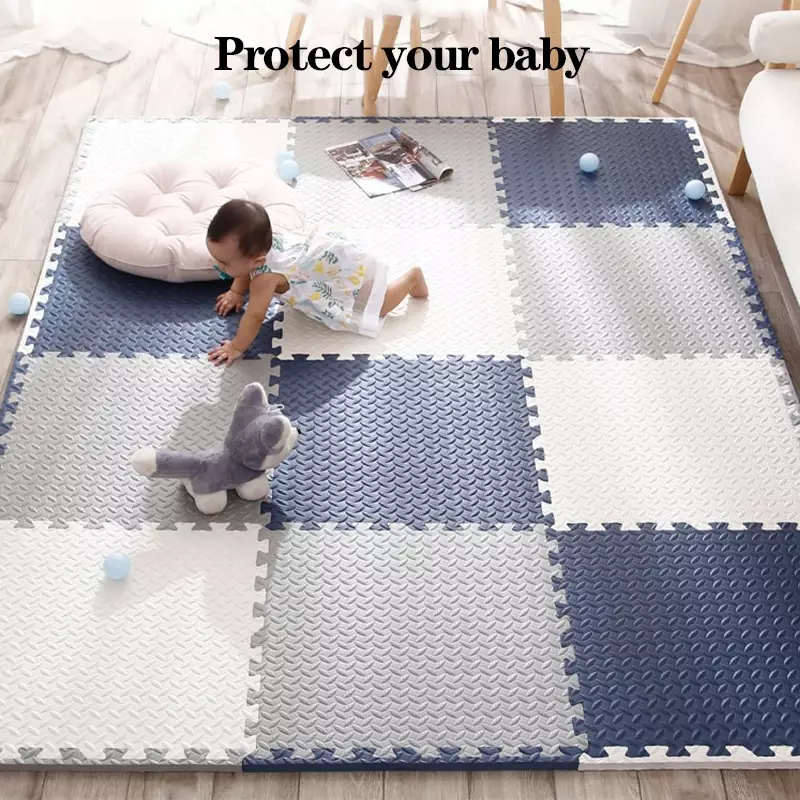 Exclusive To Brazil 16Pieces Thickening Baby Game Mat Activity Gymnasium Environment Protection Anti-collision Baby Play Pad