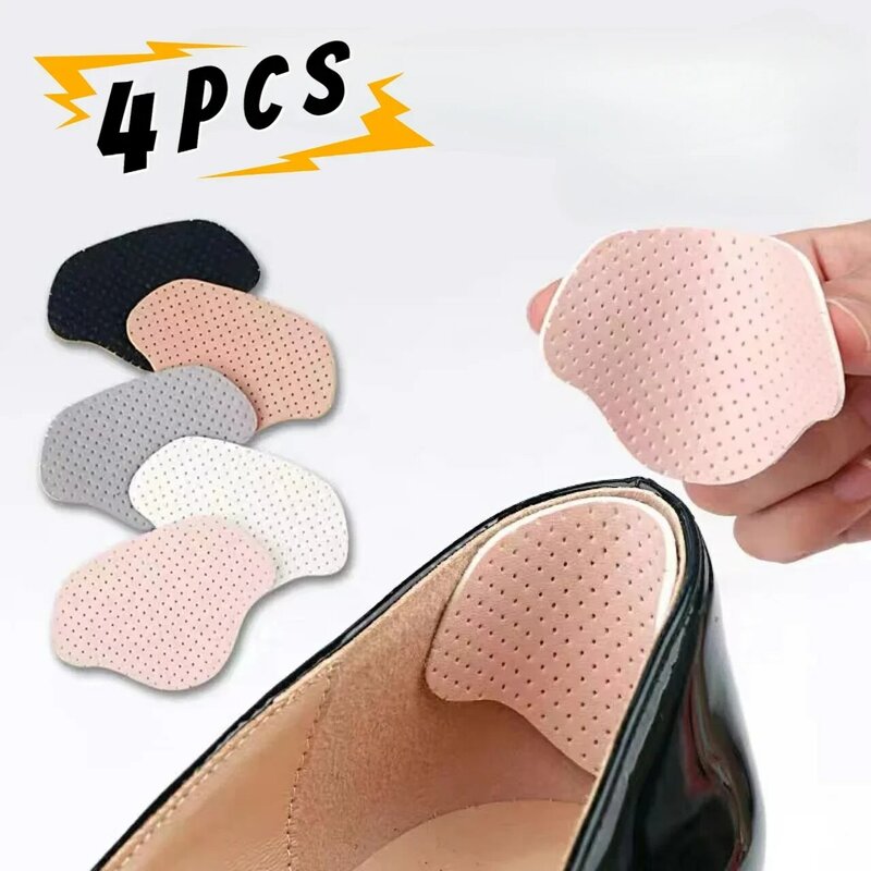 4PCS sepatu olahraga Patch bernapas sepatu bantalan Patch Sneakers pelindung tumit perekat Patch perbaikan sepatu tumit produk perawatan kaki
