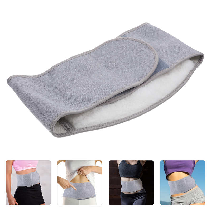 Ajustável macio elástico cintura envoltório, cinto de suporte abdominal, cinta banda, fino aquecimento rim volta estômago, estações do ano