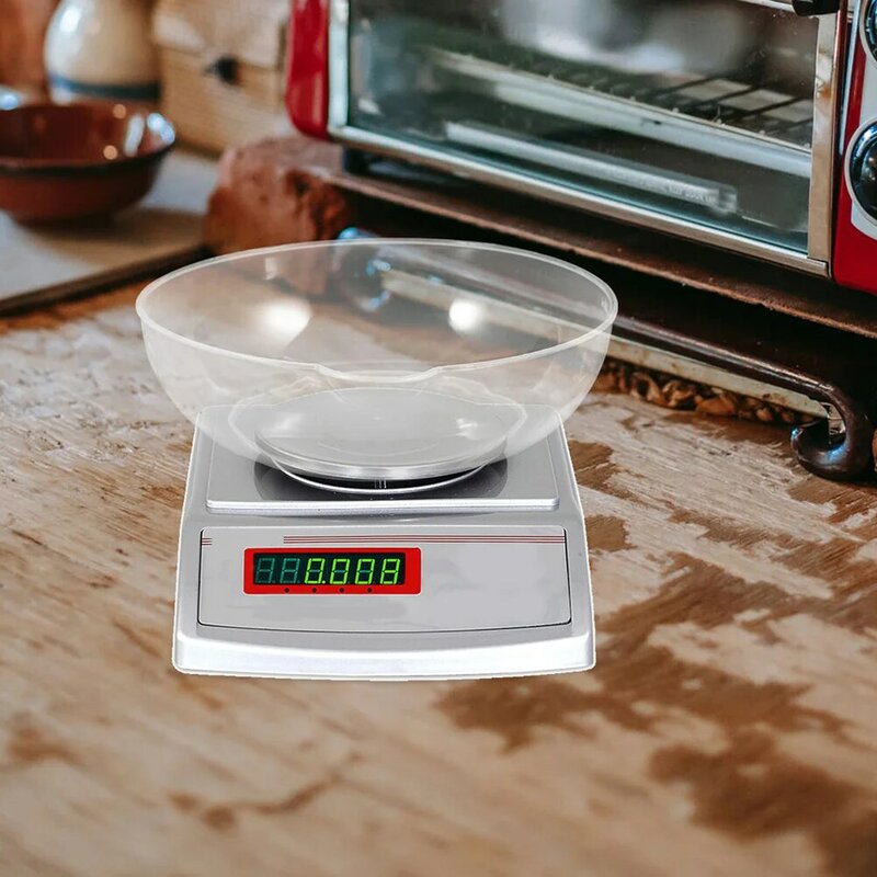 2 Pcs Kitchen Weighing Pan Tray Scale Pans Powder Electronic Storage Balance Plastic