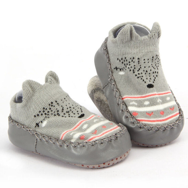 Baby floor shoes Spring summer baby shoes and socks Soft soles non-slip insulation cold toddler shoes boys and girls floor socks
