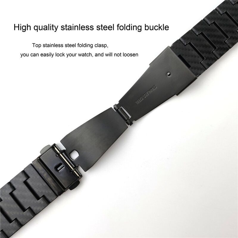 Браслет из углеродного волокна для Samsung Galaxy Watch 4 6 Classic, легкий ремешок для Galaxy Watch 4 40 мм 44 мм, 47 мм 43 42 мм 46 мм