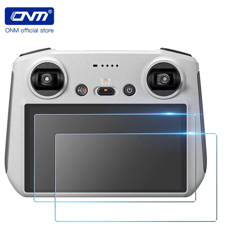 9h vidro temperado protetor de tela para dji mini 3 pro controle remoto drone, película protetora acessórios