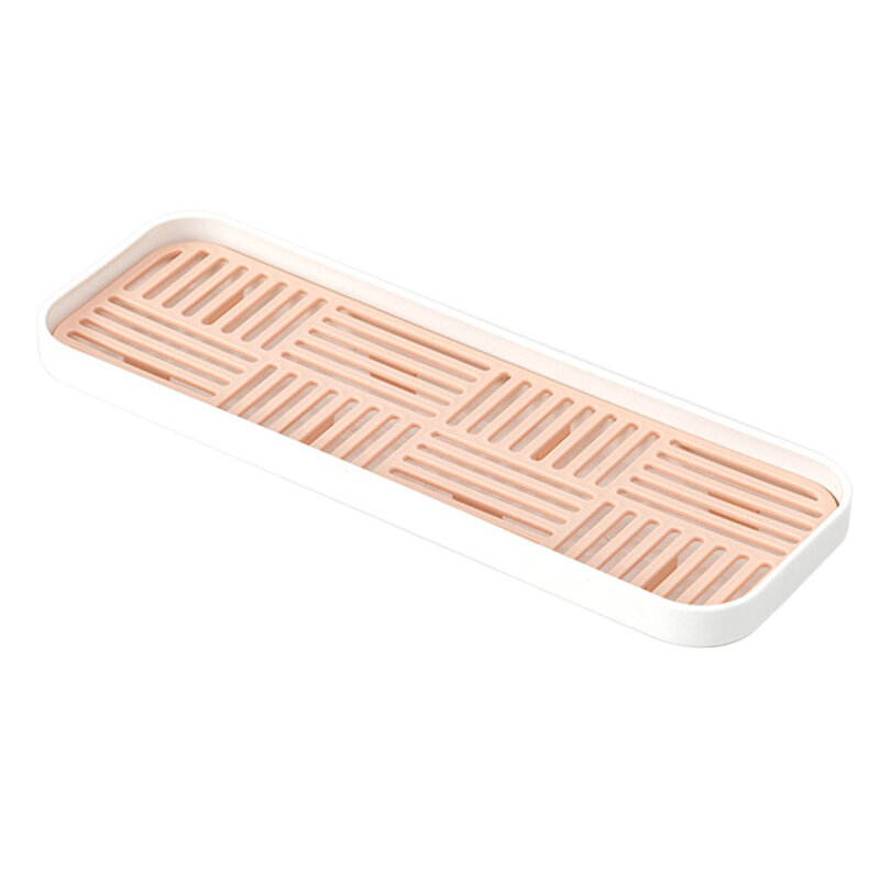 Detachable And Easy To Clean Sink Soap Organizer Rack Pink Detachable And Easy To Clean Outstanding Appearance