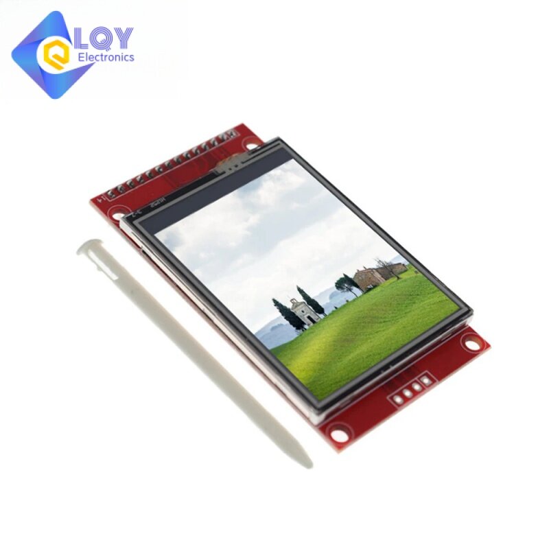 LQY 2.4 2.8 Inch SPI TFT LCD Touch Panel ILI9341 Chicp Serial Port Module With PBC  240x320 SPI Serial Display With Touch Pen
