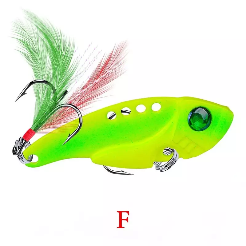 Fishing Lures Spoon For Pike 50mm 10.5g 8 Color With Treble Hook Spoon Wobble Metal Hard Bait Vib Spoonbait Fishing Tackle Lures