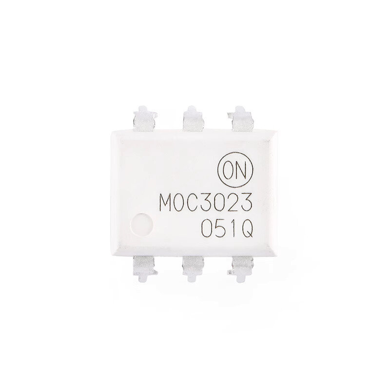 MOC3023M DIP-6 MOC3023 Triac y SCR, optoacopladores de salida DIP-6, temperatura de funcionamiento TRIAC no cero:- 40 C-+ 85 C, 10 unidades por lote