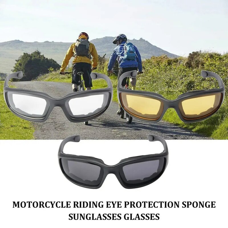 Gafas de motocicleta a prueba de viento para hombres, gafas de moto Vintage Retro, gafas de moto UV para exteriores, esquí, ciclismo, montar
