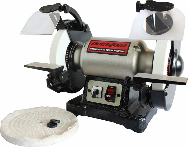 10-Inch Variable Speed Sharpening System 1.2-Amp Two-Direction Water Cooled Wet Stone Grinder 90-160RPM, SCM8103
