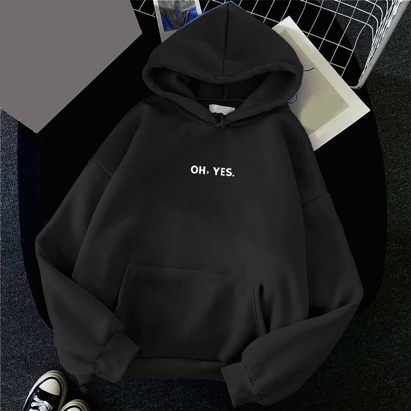 Hip Hop Letter Print Hoodies Women Korean Oversize Pockets Sweatshirts Outdoor Sports Tracksuits Hooded Tops Pullovers Sudaderas