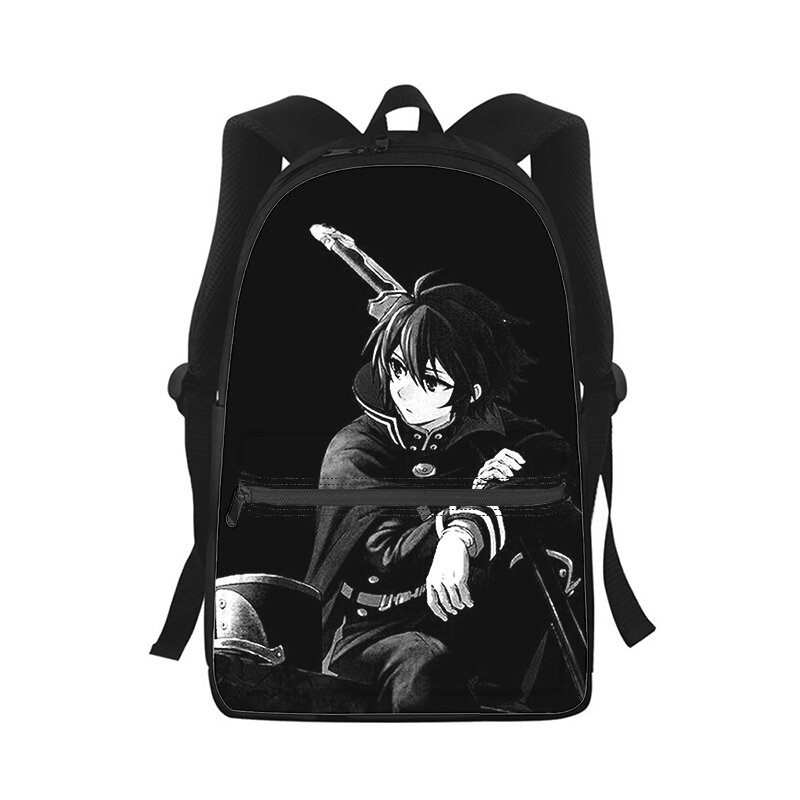 Anime Sword Art Online Men Women Backpack 3D Print Fashion Student School Bag Laptop Backpack Kids Travel Shoulder Bag