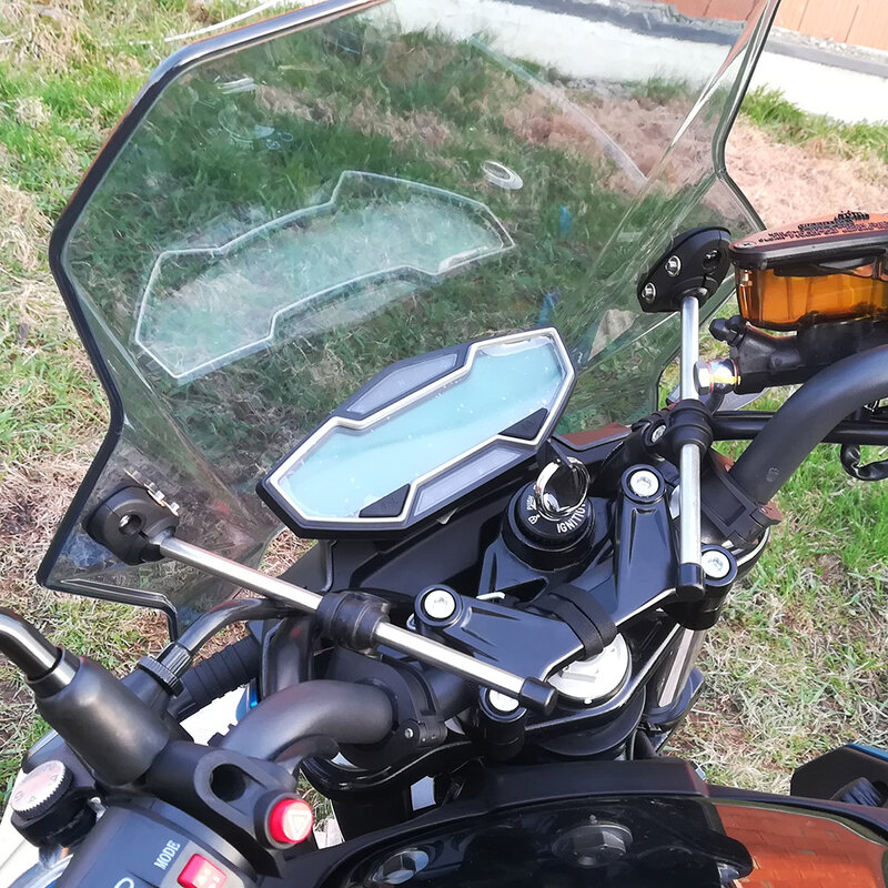 Para suzuki sv650 sv 650 1999-2022 universal motocicleta windshield tela de cobertura de vidro defletor acessórios da motocicleta