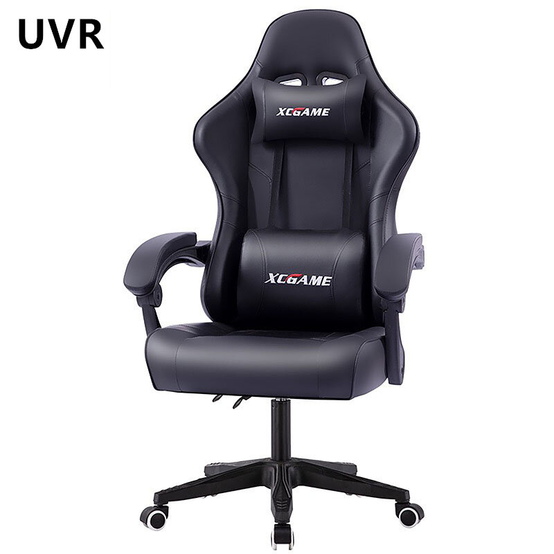 UVR-Silla de estudio Simple de lujo ligera para el hogar, silla de carreras de malla de alta calidad, giratoria, elevadora, silla de oficina, silla ergonómica para ordenador