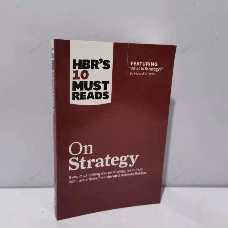 10 HBR musi czytać na temat strategii przeglądu biznesowego zarządzania biznesem, ucząc się czytania książek