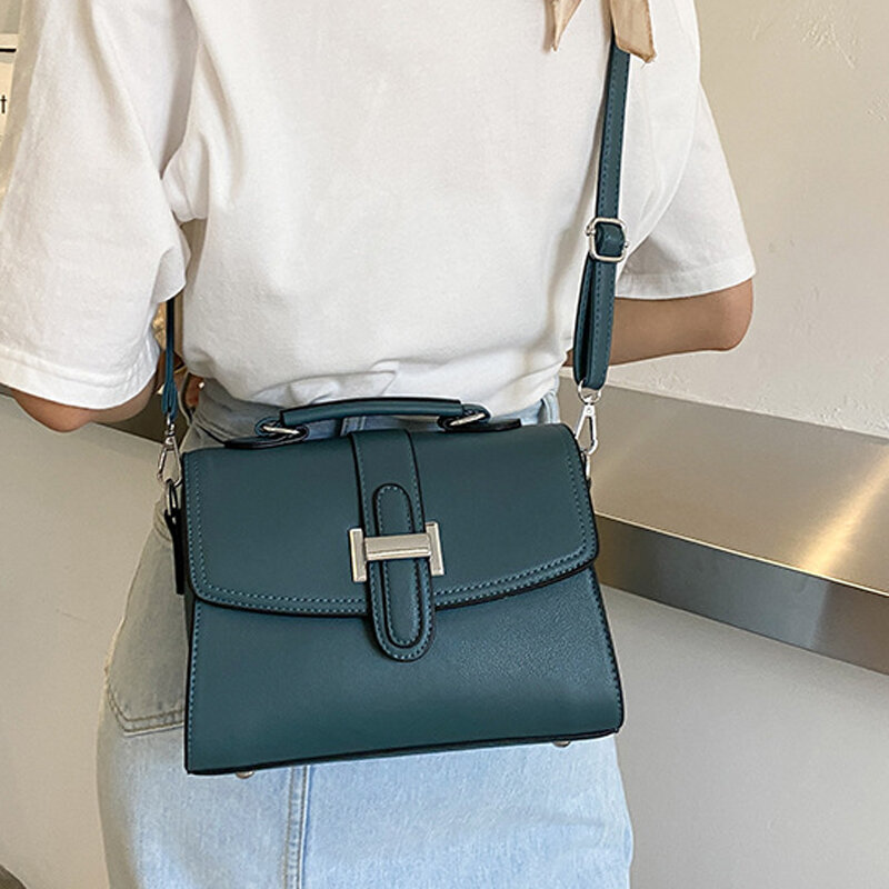 2023ใหม่ของผู้หญิงที่มีคุณภาพสูง Elegant กระเป๋าสะพายไหล่ Casual กระเป๋าถือแฟชั่นออกแบบกระเป๋า Messenger