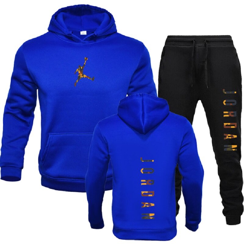 Спортивный костюм для мужчин и женщин, кофта с капюшоном и штаны, модная трендовая одежда в стиле хип-хоп, Y2K, комплект спортивной одежды, Осень-зима