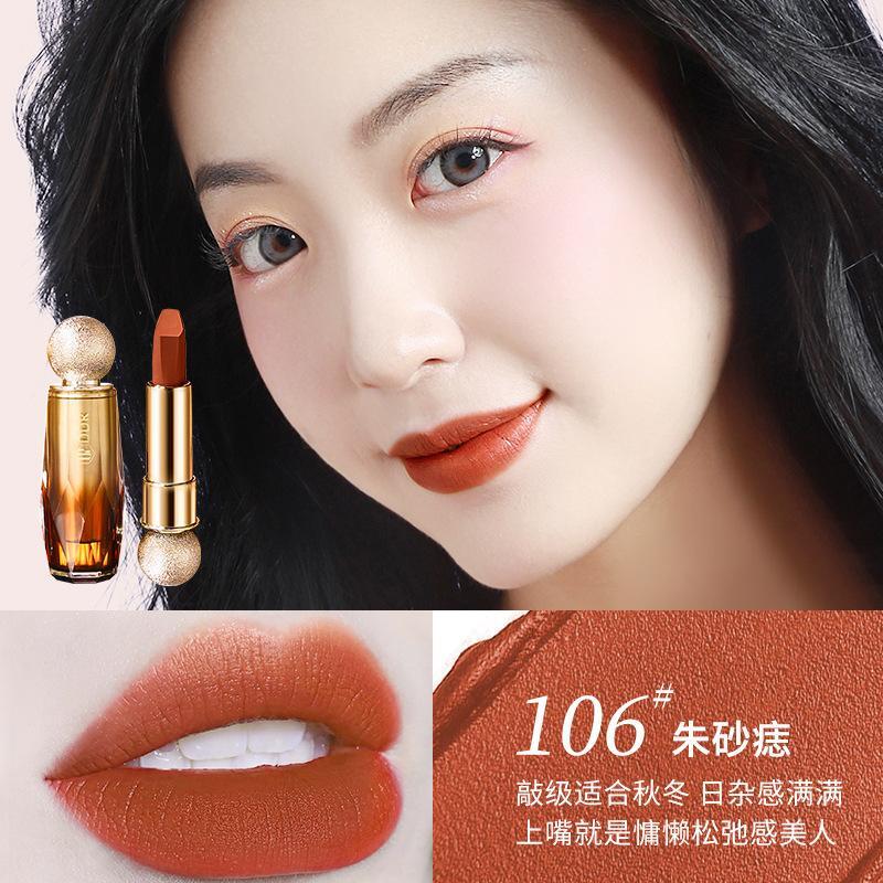 Velvet Make-Up for Women Matte Lipstick Long Lasting Waterproof Cosmetics Long-Lasting Soft Easy To Apply Lips Makeup