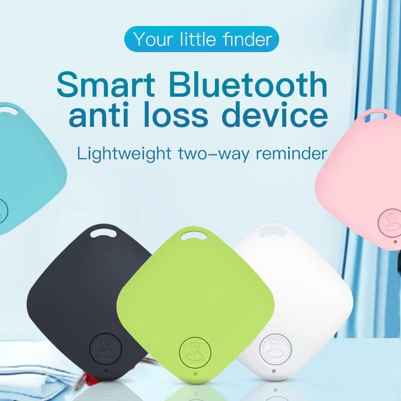 Mini rastreador inalámbrico con Bluetooth Para coche, localizador inteligente con alarma antipérdida, Para bolsa de niño y Moto