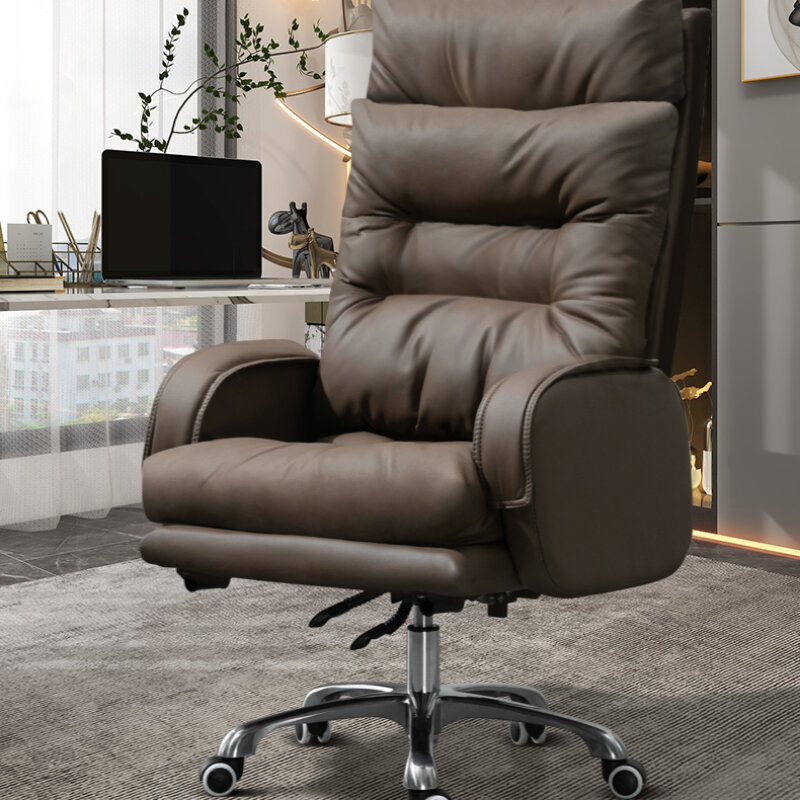 Sedie da ufficio reclinabili poltrona da gioco girevole ergonomica sedie da ufficio in metallo di lusso Silla Escritorio mobili per ufficio JY50BG