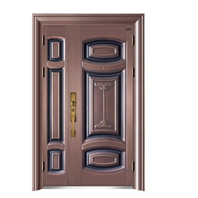 屋内ドア小屋,家の入り口用のアルミニウムハウジング付きドアドア,2ドア,モダンなデザイン