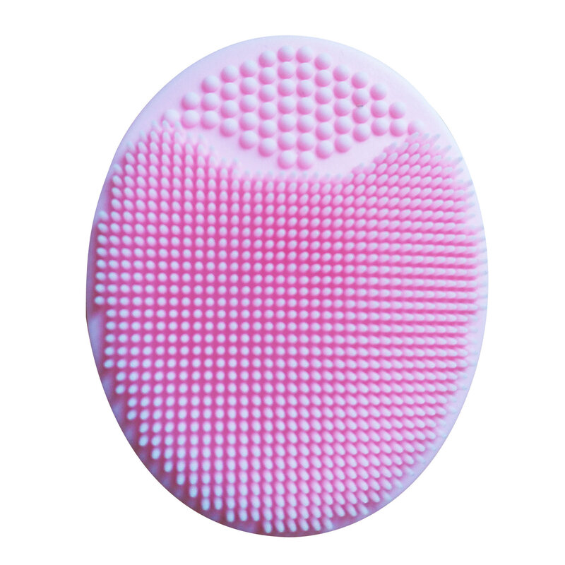 Novo silicone beleza rosto almofada de lavagem rosto ferramenta escova de limpeza facial esfoliante cravo macio limpeza profunda rosto escovas