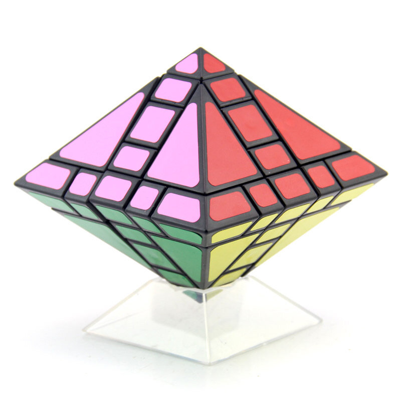 รูป Octahedral เพชรผสมองค์ประกอบเฉียง Magic Cube เด็กของเล่นเพื่อการศึกษา Cagic Cube เด็กของขวัญ