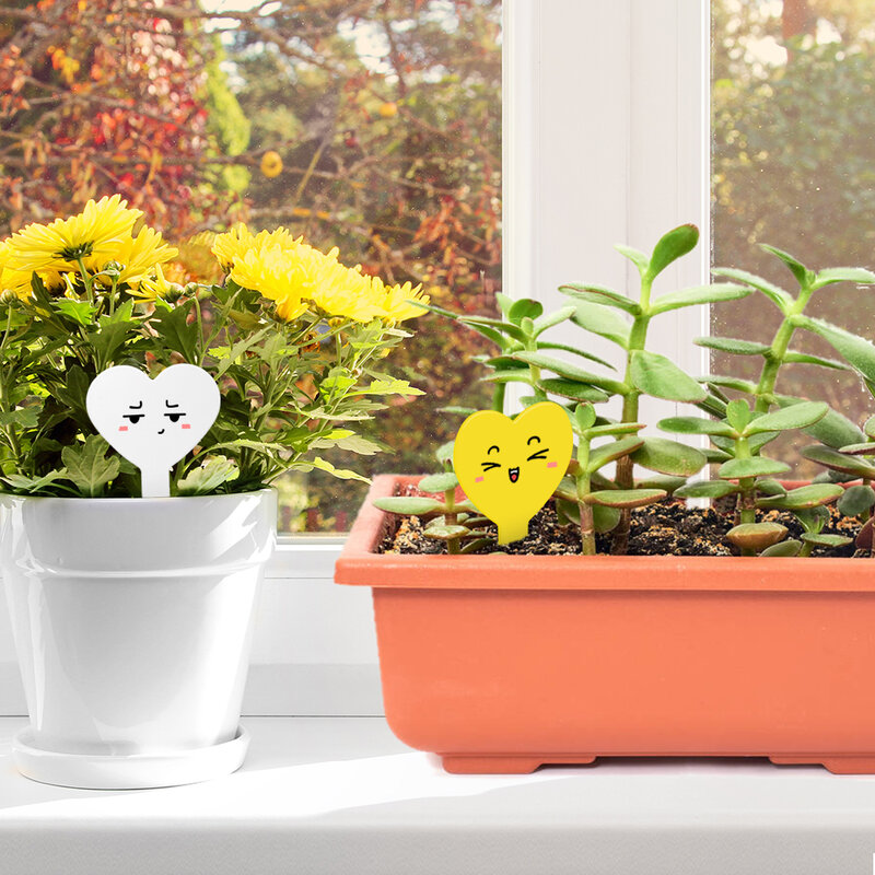 Gute Qualität Verdickt Kunststoff Pflanze Etikett Wasserdicht Sun-Proof Kindergarten Herz Garten Tag Reusable für Topf Kraut Blumen