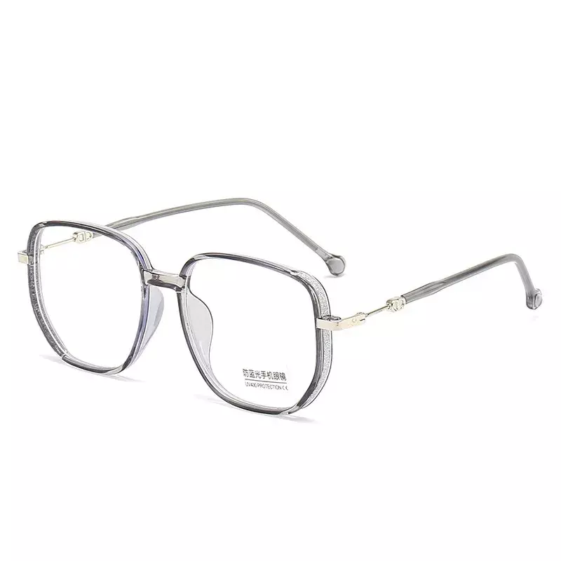 Vintage quadratische Metall Glitter Rahmen Lesebrille Frauen Mode optische Brillen Anti-Blaulicht Presbyopie Brillen