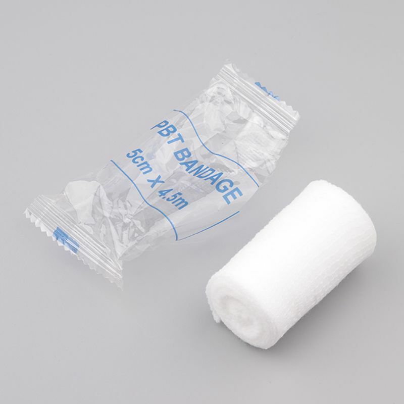 Gauze Bandage Rolls First Aid Supplies Flexible Bandage Wrap for Wound Dressing 448D