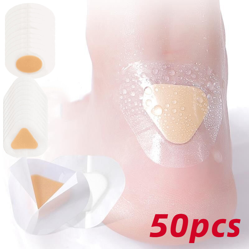 10-50PCS Silicone Gel Shoes Stickers Pain Relief Patch Liner High Heel Sticker Feet Care Adhesive Hydrocolloid Pads Cushions