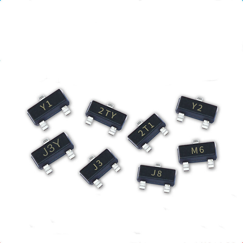 50Pcs TS9014W S9014W SOT323 Merk Nieuwe Originele Transistor Chip