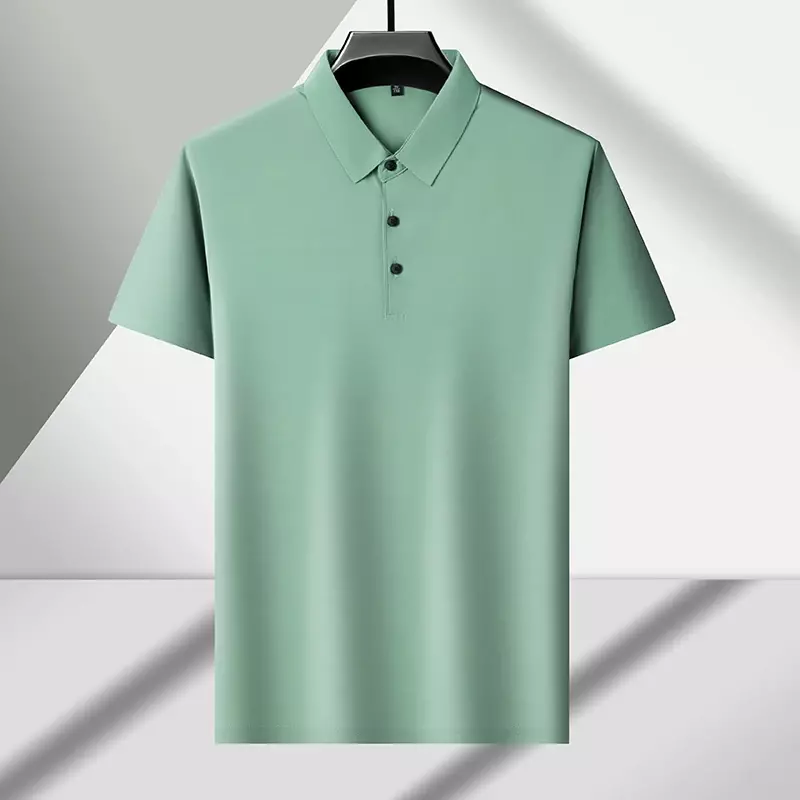 Scarless Short Sleeved Business Casual No Iron Fashion Solid Color Versatile Summer New Men's