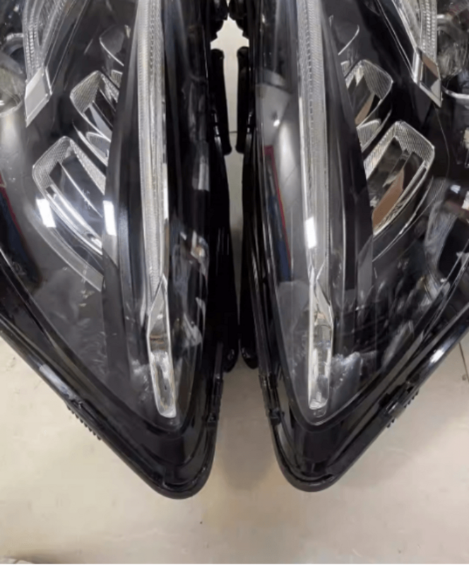 Lampa samochodowa fron montaż reflektorów led dla Mercedes-Benz AMG GT-190 kierunkowskazu światło do jazdy dziennej DRL 2 szt