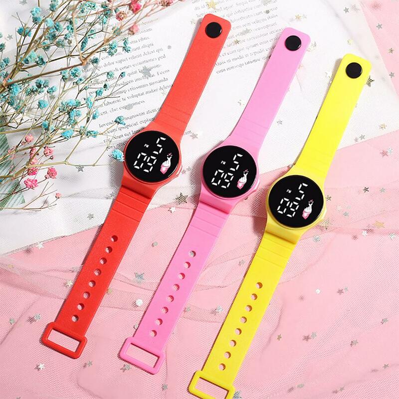 Wrist Watch Simple Large Digits Electronic Watch Simple Style Students Electronic Watch Daily Wear