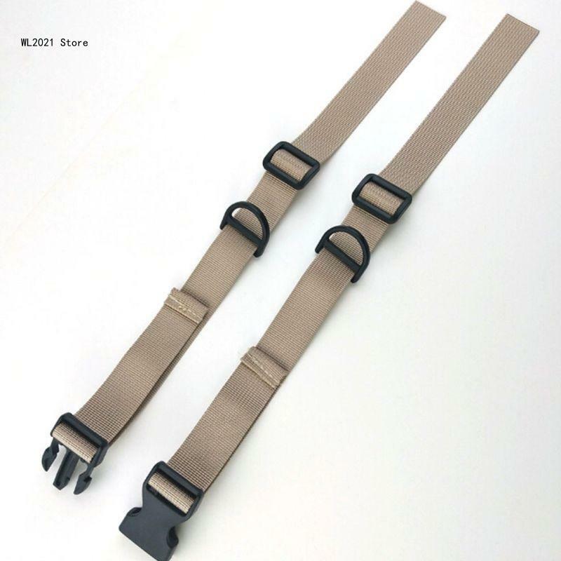 2 unidades/par mochila nylon ajustável cinta arnês peito cinta esterno clipe representante