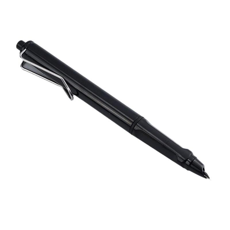 Piórem wiecznym typu pióro atramentowe konwerter stalówki Push automatyczne działanie chowane długopis biurowy pióra do pisania pisanie fontanna A6Y5