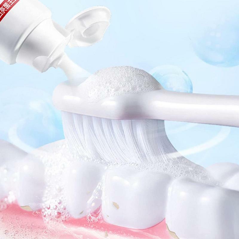 Pasta de dientes blanqueadora para eliminar manchas, pasta de dientes para aclarar los dientes, aliento fresco, cuidado bucal, 120g
