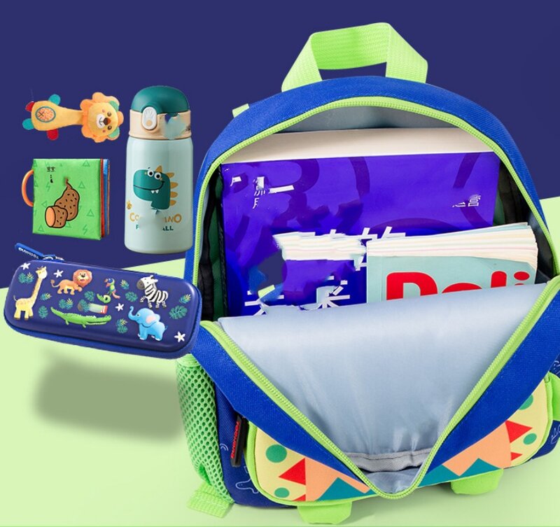 Персонализированный Детский милый мультяшный рюкзак с животными из зоопарка рюкзак для детей с именем на заказ милый рюкзак для шейпинга с единорогом